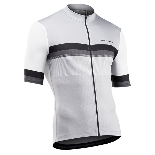 Northwave Origin Rövid Ujjú Kerékpáros Mez - fehér
