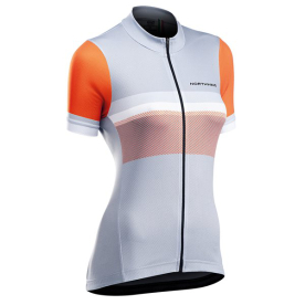 Northwave Origin Wmn Rövid Ujjú Kerékpáros Mez - Szürke