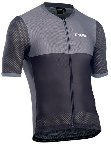 Northwave Storm Air Rövid Ujjú Kerékpáros Mez - fekete