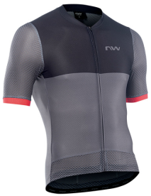 Northwave Storm Air Rövid Ujjú Kerékpáros Mez - szürke