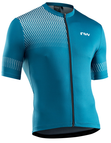 Northwave Origin Rövid Ujjú Kerékpáros Mez - kék