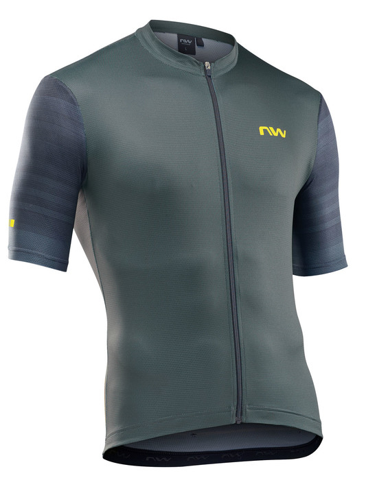 Northwave Origin Rövid Ujjú Kerékpáros Mez - szürke