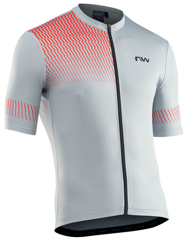 Northwave Origin Rövid Ujjú Kerékpáros Mez - szürke