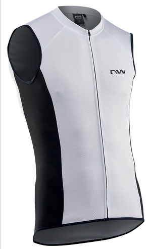 Northwave Force Ujjatlan Kerékpáros Mez Fehér - fehér