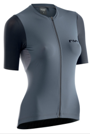 Northwave Extreme WMN Rövid Ujjú Kerékpáros Mez - szürke