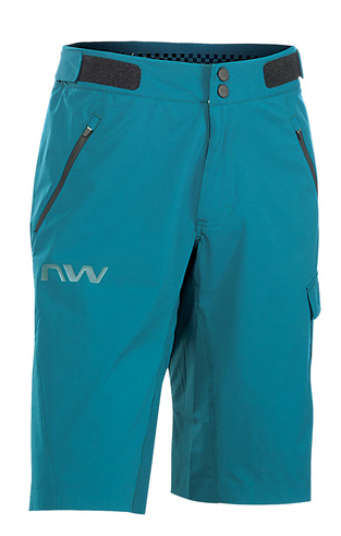 Northwave Edge Baggy Kerékpáros Rövidnadrág Alsónadrág Nélkül - kék