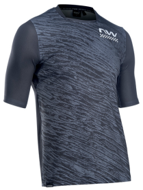 Northwave Bomb Rövid Ujjú Kerékpáros Mez - fekete