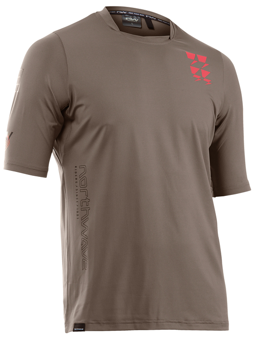 Northwave Bomb Rövid Ujjú Kerékpáros Mez - barna