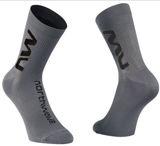 Northwave Extreme Air Mid Kerékpáros Zokni - szürke