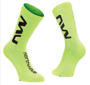 Northwave Extreme Air Mid Kerékpáros Zokni - sárga
