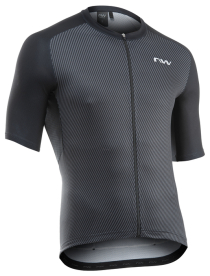 Northwave Force Evo Rövid Ujjú Kerékpáros Mez - fekete