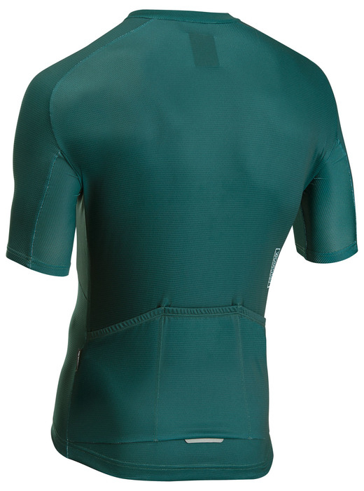 Northwave Force Evo Rövid Ujjú Kerékpáros Mez - Petróleum Zöld