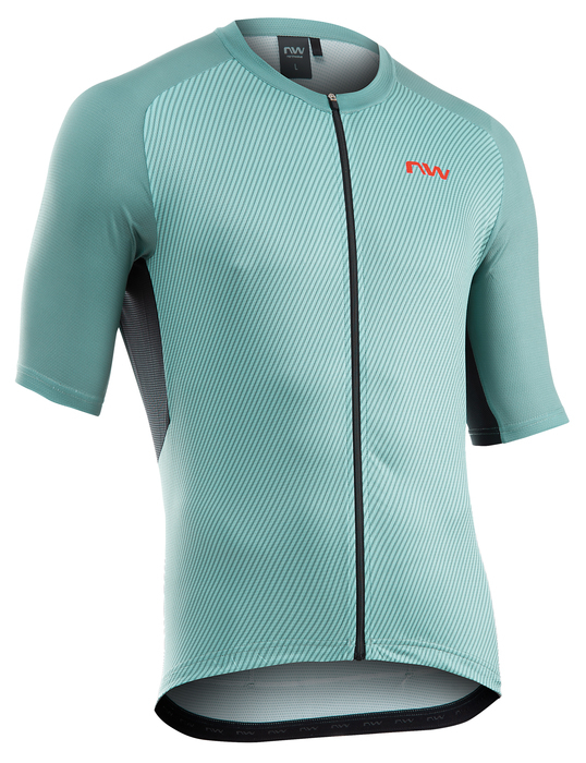 Northwave Force Evo Rövid Ujjú Kerékpáros Mez - kék