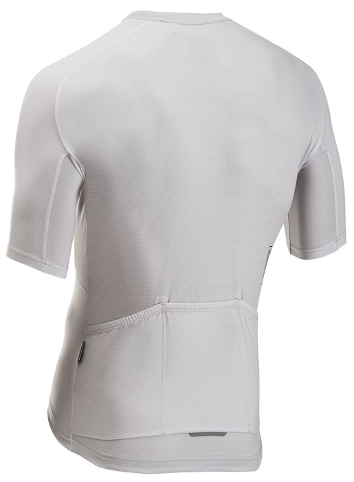 Northwave Force Evo Rövid Ujjú Kerékpáros Mez - Világosszürke