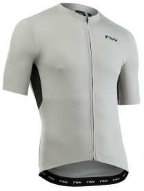 Northwave Force 2 Rövid Ujjú Kerékpáros Mez - Világosszürke