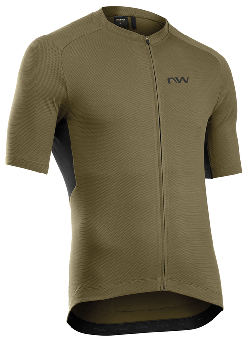 Northwave Force 2 Rövid Ujjú Kerékpáros Mez - zöld