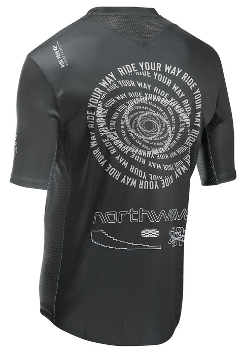 Northwave Edge 2 Rövidujjú Kerékpár Mez - Fekete - Barna