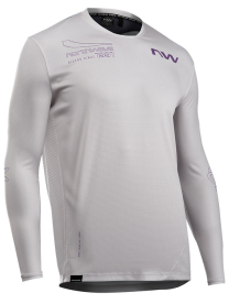 Northwave Edge 2 Hosszúujjú Kerékpár Mez - Szürke - Lila