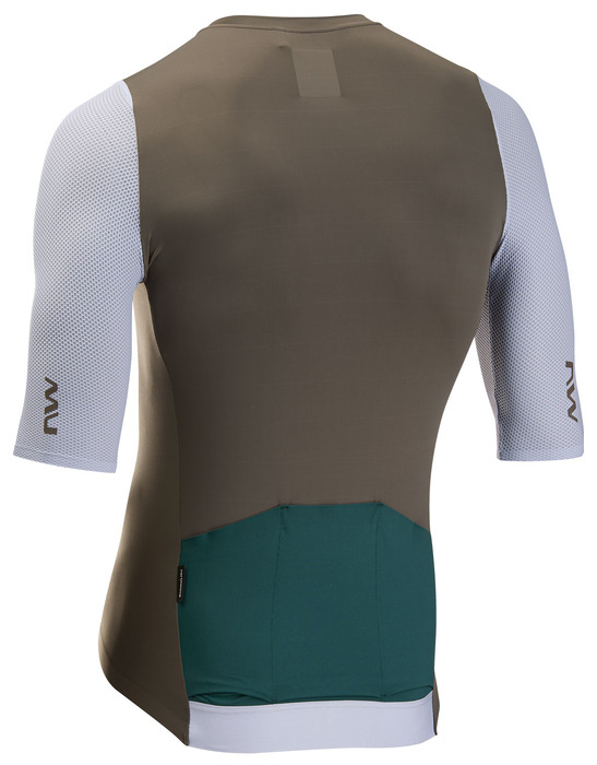 Northwave Extreme Evo Rövidujjú Kerékpár Mez - Barna - Szürke