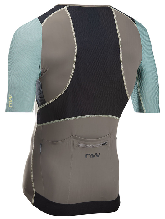 Northwave Extreme Rock Rövidujjú Kerékpár Mez - Barna - Zöld
