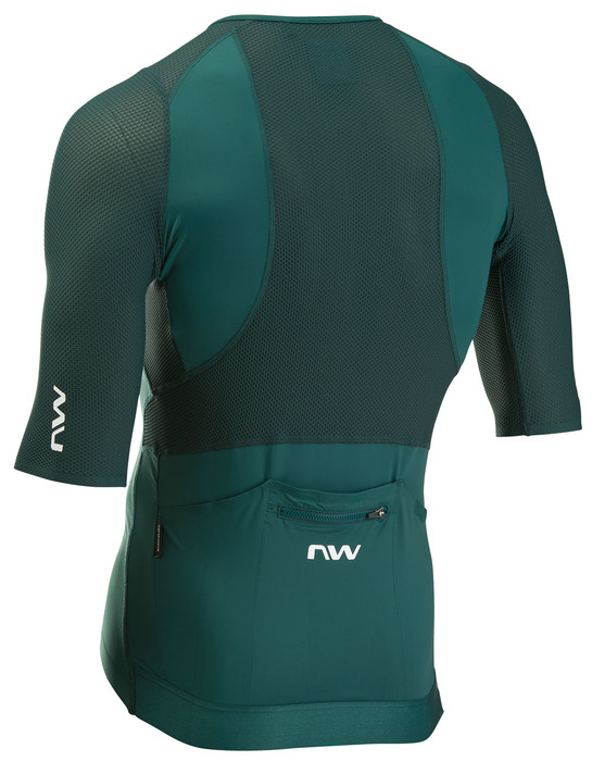 Northwave Extreme Rock Rövidujjú Kerékpár Mez - Petróleum Zöld