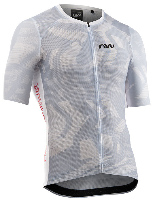 Northwave Blade Air Rövidujjú Kerékpár Mez - Szürke - Piros