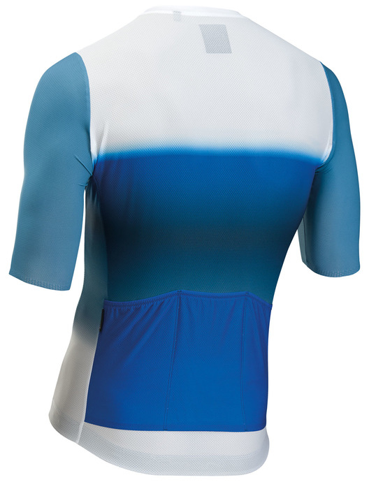 Northwave Blade Air Rövidujjú Kerékpár Mez - Fehér - Kék