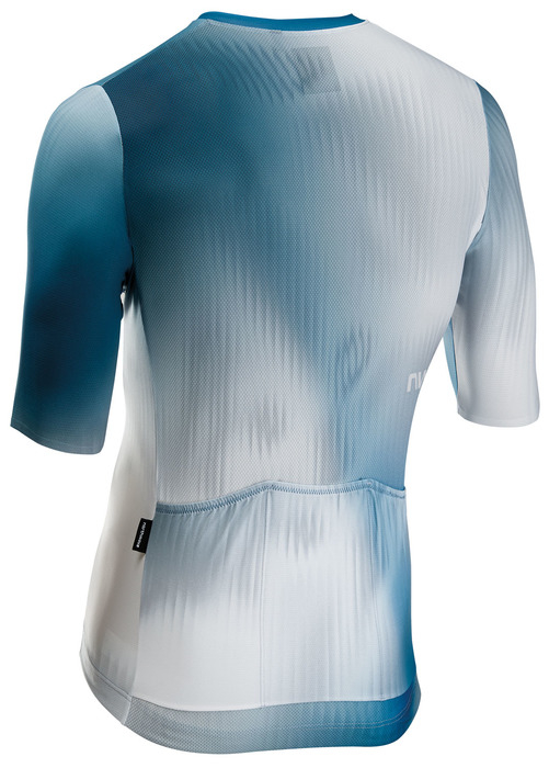 Northwave Blade Rövidujjú Kerékpár Mez - Fehér - Kék