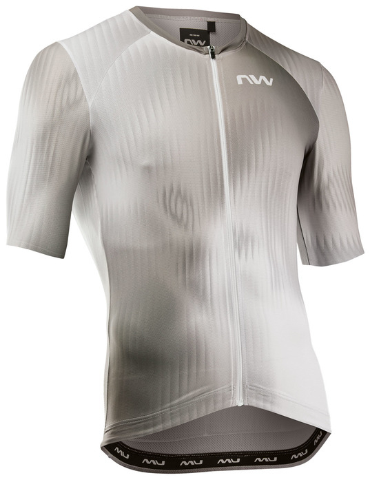 Northwave Blade Rövidujjú Kerékpár Mez - Fehér - Barna