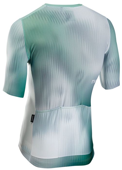Northwave Blade Rövidujjú Kerékpár Mez - Fehér - Zsályazöld
