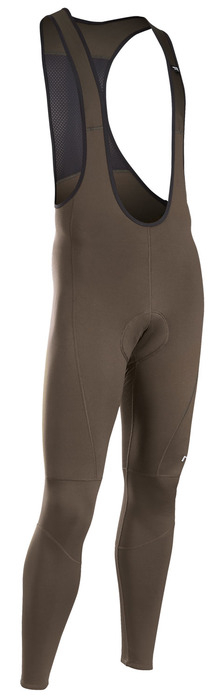 Northwave Active Gel Ms Téli Kantáros Kerékpár Hosszú Nadrág - Barna