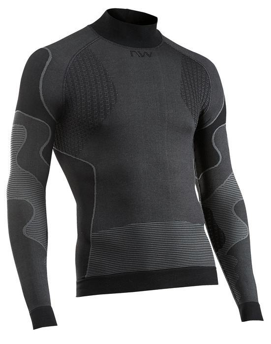 Northwave Revolution High Neck Hosszúujjú Aláöltözet - Fekete