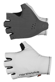 Northwave Extreme Plus Rövidujjú Kerékpáros Kesztyű - Világosszürke