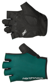 Northwave Active Max Rövidujjú Kerékpáros Kesztyű - Petróleum Zöld