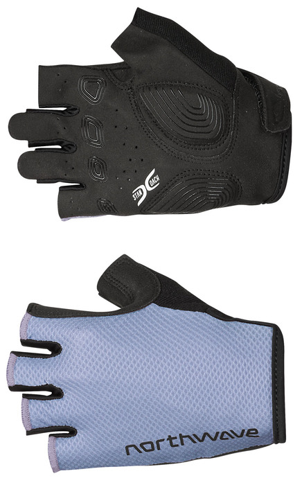 Northwave Active Max W Női Rövidujjú Kerékpáros Kesztyű - Jégszürke