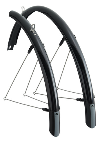 Merida Trekking 28" Pálcás Kerékpár Sárvédő 65mm - fekete