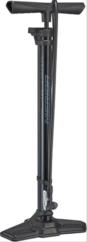 Merida Air Tank Tubeless Kerékpár Műhelypumpa Nyomásmérővel - fekete