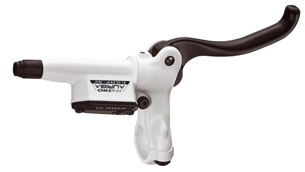 Tektro Auriga Comp Hátsó Tárcsafék 180 mm 6 Cavaros Tárcsával - fehér