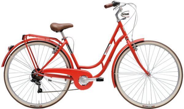 Adriatica Danish Női 28" 6speed Városi Kerékpár - piros