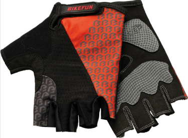 Bikefun Duke Kerékpáros Rövid Ujjú Kesztyű - piros