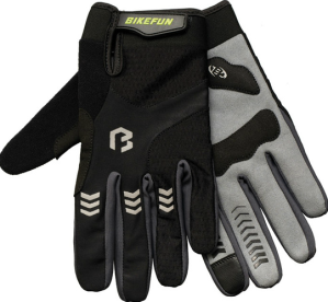 Bikefun Controll Kerékpáros Hosszú Ujjú Kesztyű - szürke