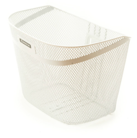 Bikefun Basic Fix Rögzítésű Kerékpár Első Kosár - fehér