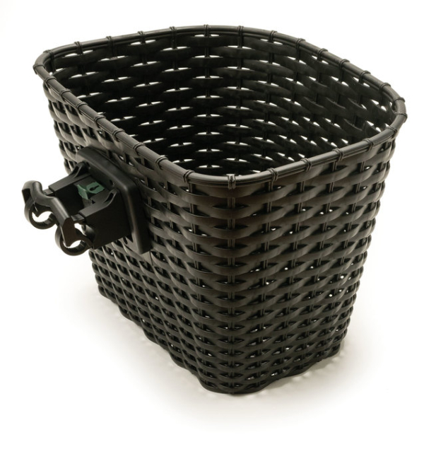 Bikefun Weekend Levehető Kerékpár Első Kosár Fogantyúval - fekete