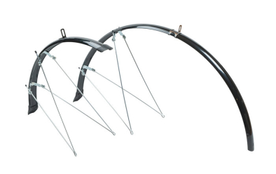 Bikefun Road Aluplastic 28 36mm Kerékpár Sárvédő