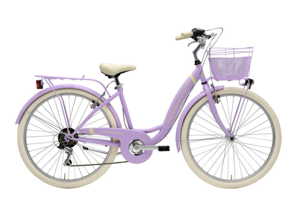 Adriatica Panda 26" Női Városi Kerékpár - lila