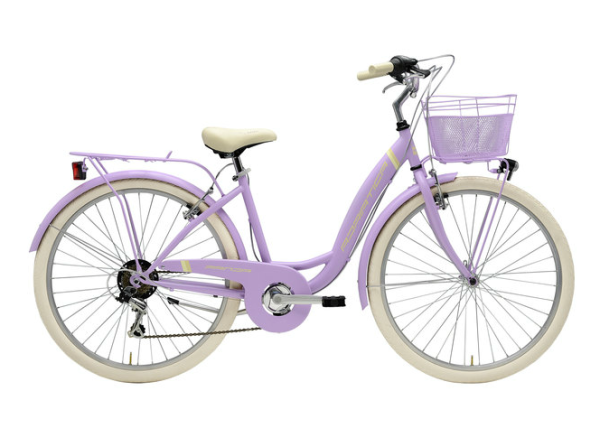 Adriatica Panda 26" Női Városi Kerékpár - lila