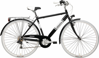 Adriatica Panarea Városi Kerékpár - fekete