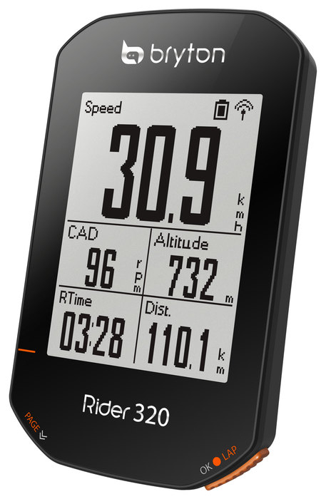 Bryton Rider 320t Gps Kerékpár Computer Szett (+Hrm és Cad Szenzorral)
