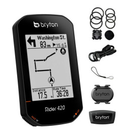 Bryton Rider 420t Gps Szett (Cad+Hrm szenzorral)