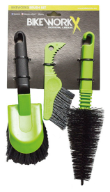 Bikeworkx Brushset Kerékpár Tisztító Kefe Készlet